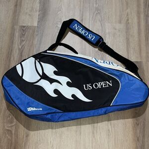U.S. Open Wilson Multi Unit Tennis Racket Racquet Carry Travel Shoulder Bag